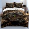 Rock Crawler Conquering Rugged Terrain Print Bedding Set 1 Duvet Cover 2 Pillowcases for Adult and Children Luxury Gift