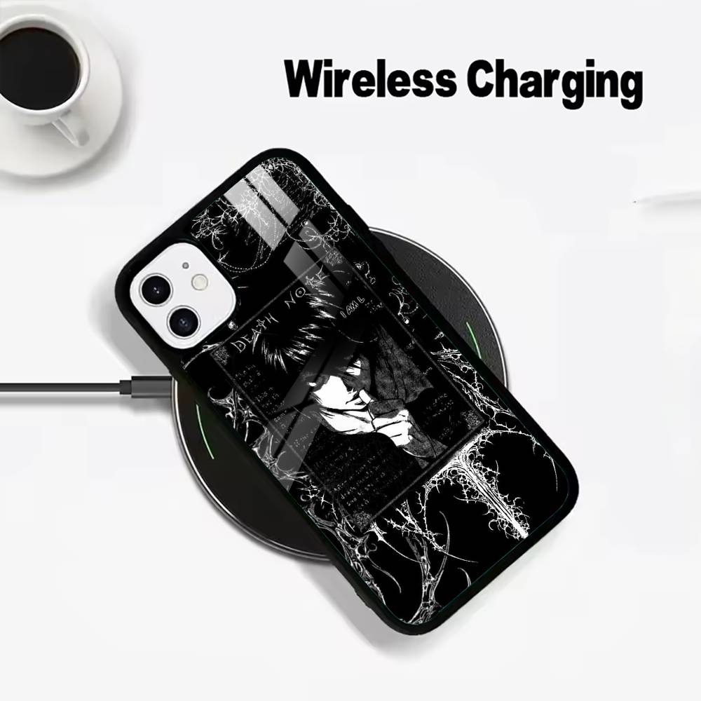 D-Death- Note- Classic Anime Wireless Charging Phone Case Compatible with iPhone 17/16/15/14/13/12/11