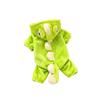 Cute Dinosaur Dog Clothes Thickened Warm For Bichon Teddy Schnauzer Winter