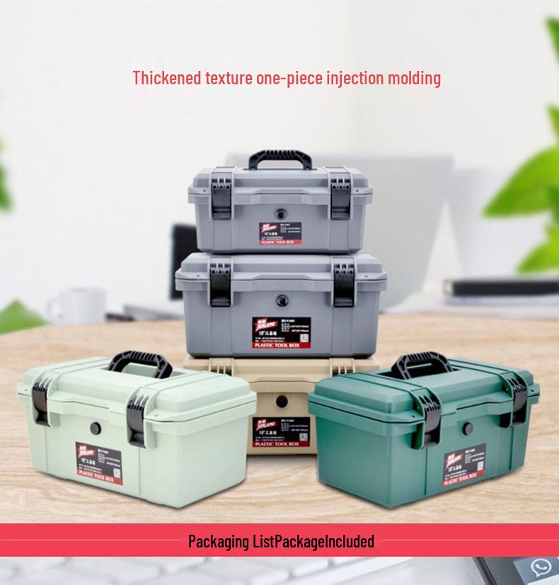 Multifunctional Large Industrial-Grade Toolbox for Home and Car