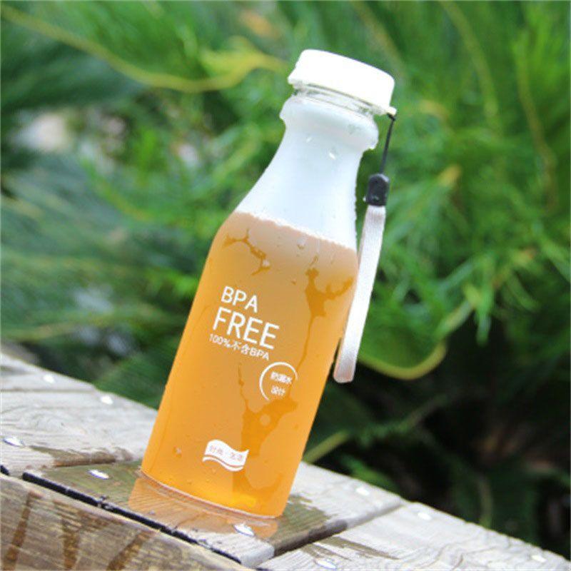 Robuste, auslaufsichere, tragbare Sport-Trinkflasche 550 ml für Radfahren und Camping