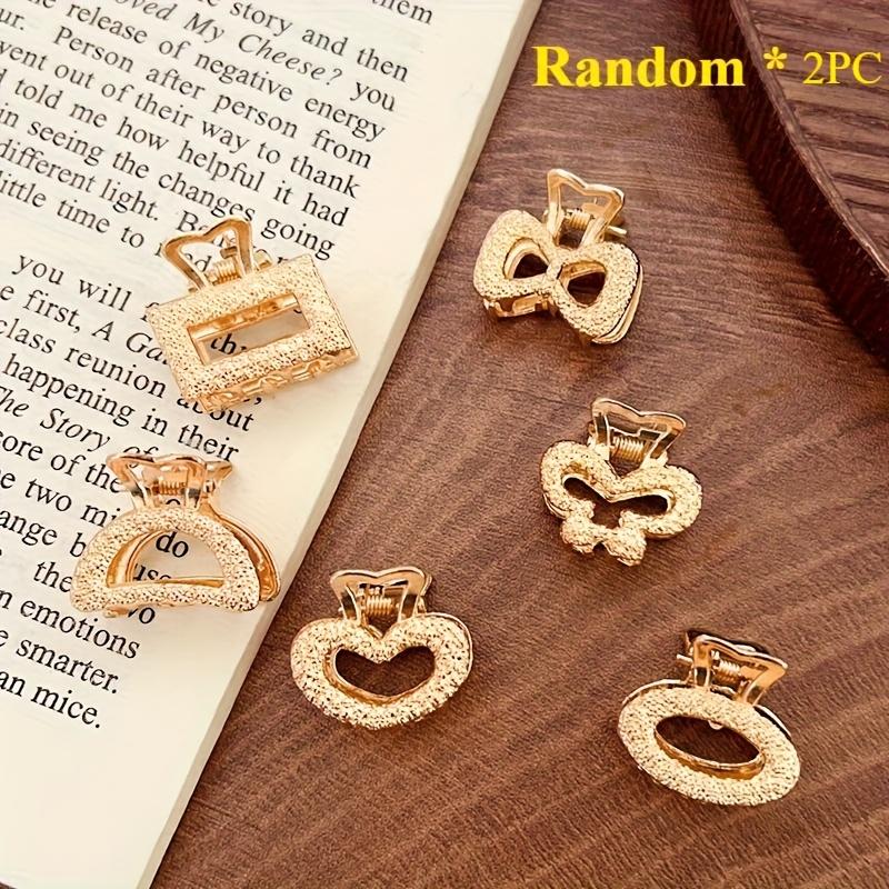

Light Western Aesthetic Vibe, Mini Geometric Decorative Hair Clips!
