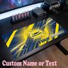 North Queensland Cowboys Customized Name Text Mouse Pad, Large Desk Mouse Mat Personalized Home Office Present