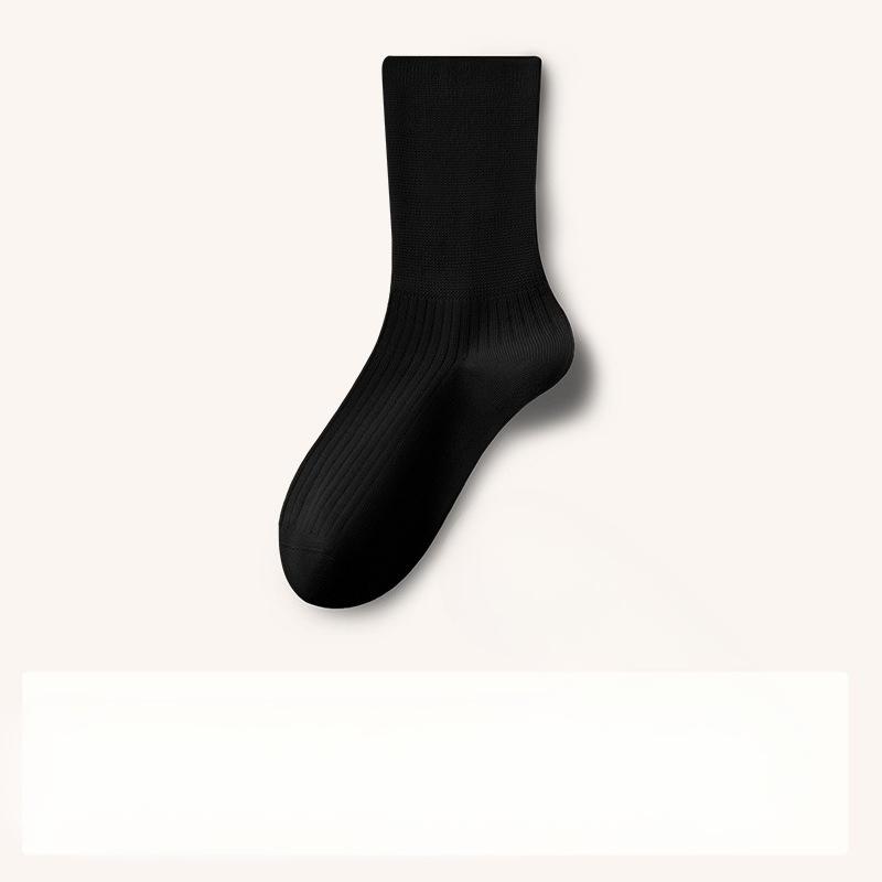 Mulberry Silk Women's Mid-calf Socks, Thickened Autumn and Winter Pile Socks, Loose Boneless Sleeping Socks, Postpartum Socks