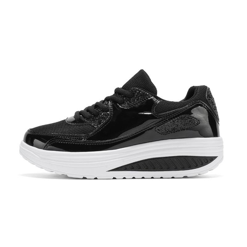 Mode Gold Pailletten Damen Freizeitschuhe Herbstmode Mesh Casual Atmungsaktive Sneaker Outdoor Damen Tenis Laufschuhe Sport Schuhe Plus 36-42