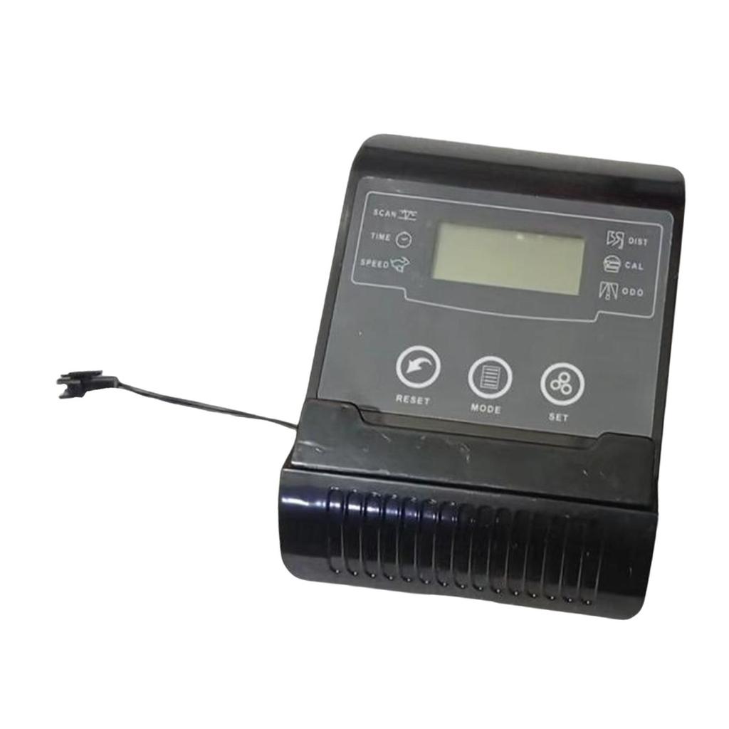 Indoor Stationary Bike Speedometer Heart Rate Multifunctional Rowing Machine Monitor for Fitness