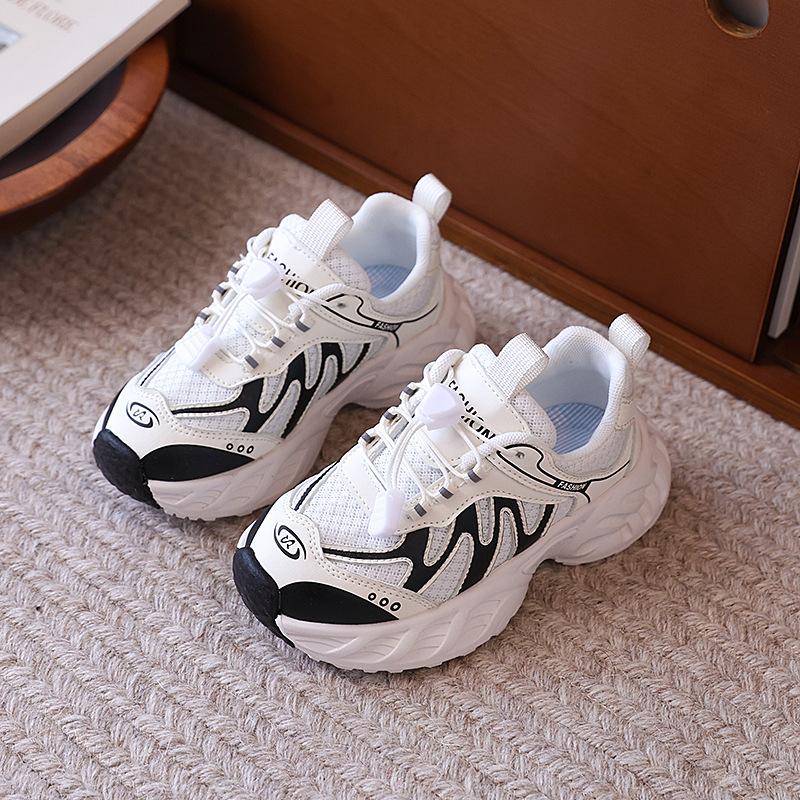 2025 summer new thin mesh fashion platform sports dad shoes women breathable, lightweight and versatile casual Forrest Gump shoes tide
