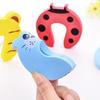 Child and baby safety anti-clip door card, door stop door plug, baby door barrier, cartoon animal shaped door stop