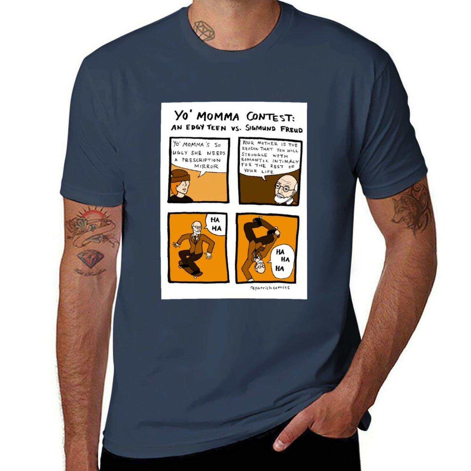 Yo Momma Contest TShirt Outdoor Work Short Sleeve Top S