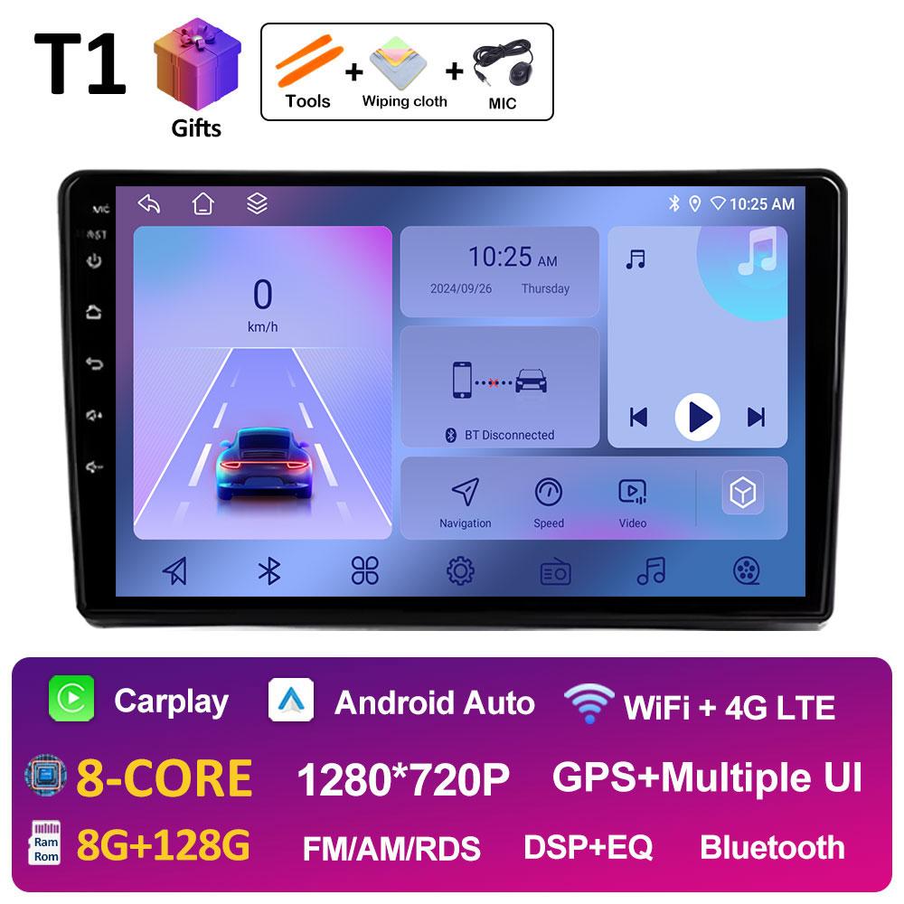 Navigation GPS 9 Inch For Opel Zafira B 2005 - 2014 For Opel Astra H 2004 2005 2006 2007 2008 - 2014 Android Auto Accessories 4G