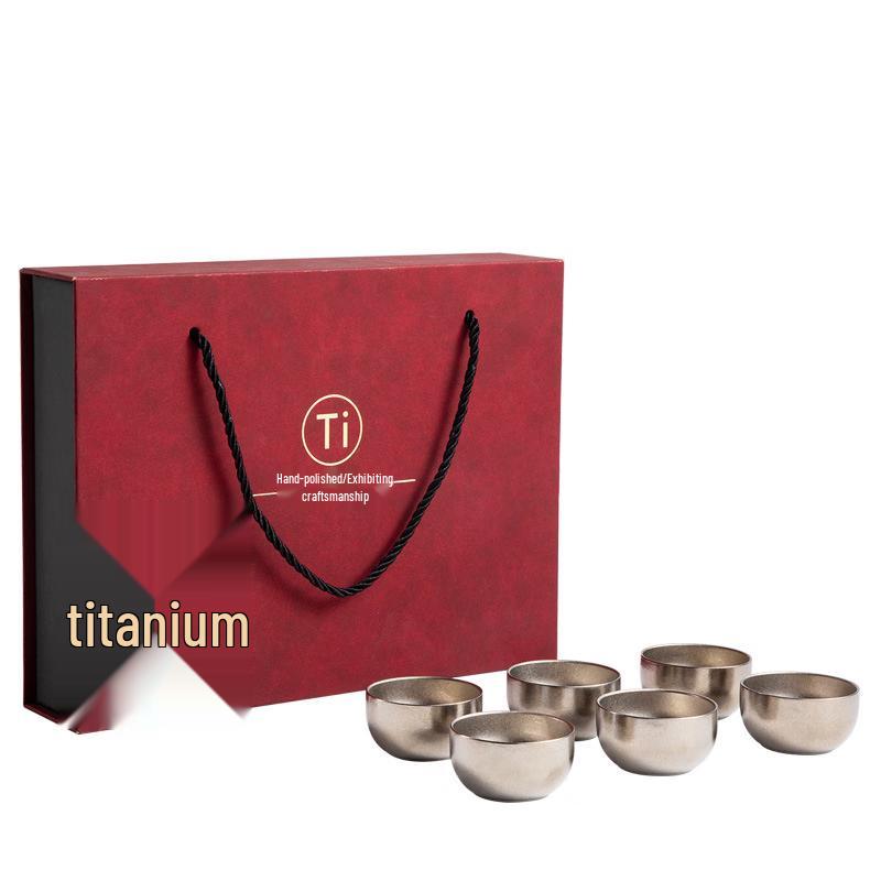 Changqi Double-Layer Titanium Insulated Teacup Set