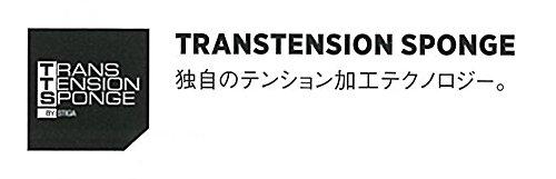 STIGA Calibra LT Sound Table Tennis Rubber, Tension Type, Inverted Soft, Black, Medium Thickness, 9828-18