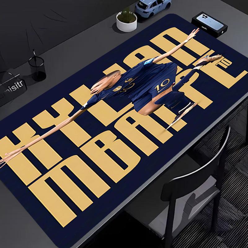 Kylian Mbappé Mouse Pad - Non-Slip Rubber Base, Smooth Surface for Work,Gaming,Office,And Home Use, Desk Mouse Pad