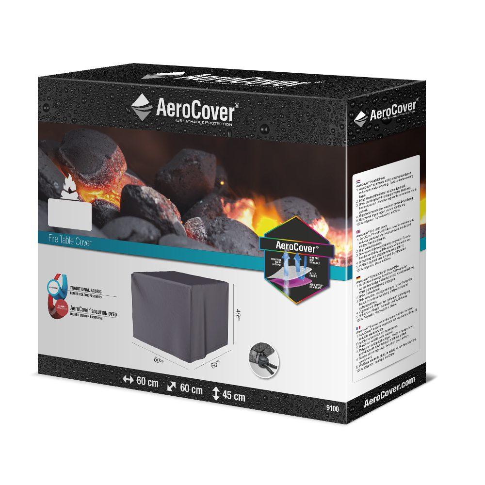Tischbezug 9100 60x60x45 aerocover anthrazit homms