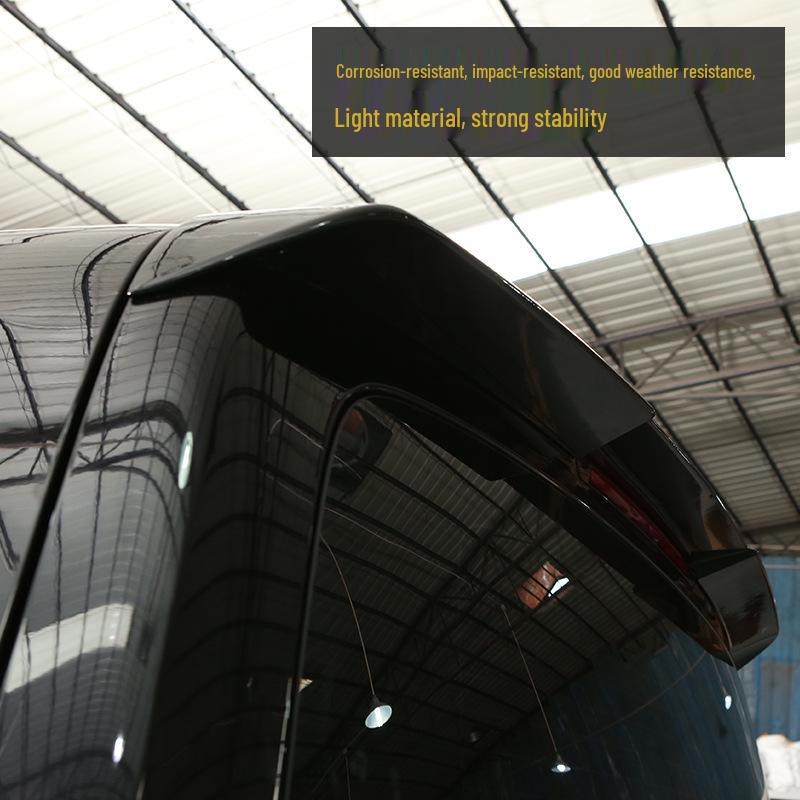 16-18 Viano V260L Rear Spoiler Wing: No-Punch Installation