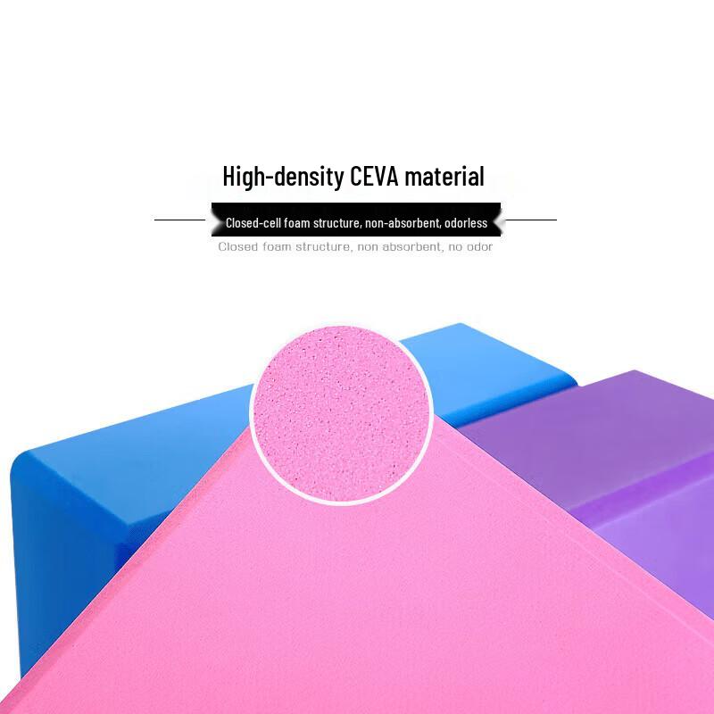 Jiemai High-Density EVA Yoga Bricks (2-Pack)