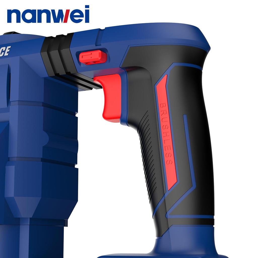 NANWEI 4J electric hammer drill, 1200 rpm, drilling range 6-16 mm