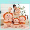 Good Persimmon Pig Cartoon Realistic Plush Toy Animal Doll Soothing Sleep Gift