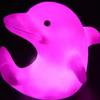 Cute Dolphin 7 Changing Colors LED Night Light Decoration Nightlight Children Kids Gift ADM