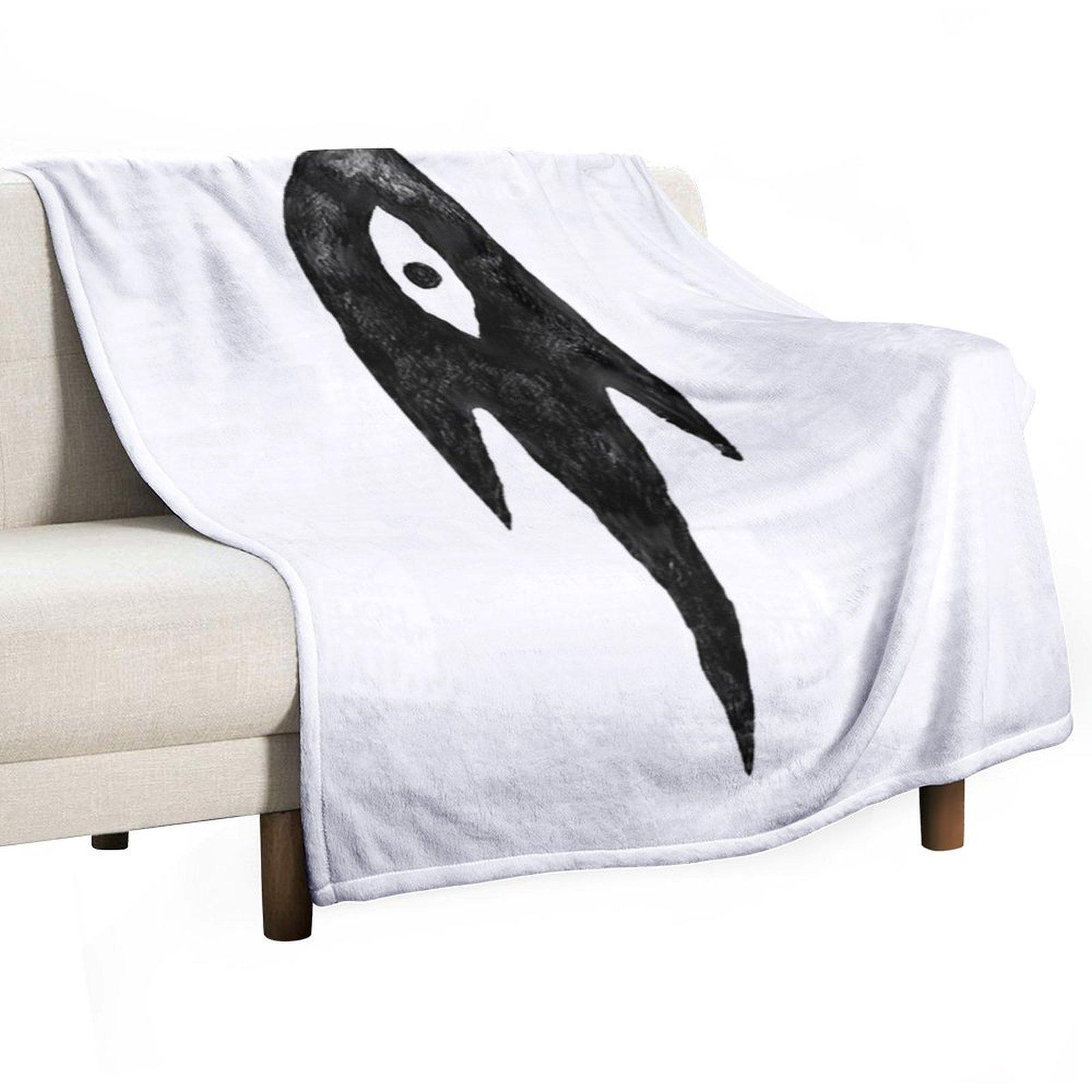 Омори Что-то - Игра Омори - Плед Омори Квадратный плед для дивана Туристические одеяла и пледы Тонкие пледы 30x40in