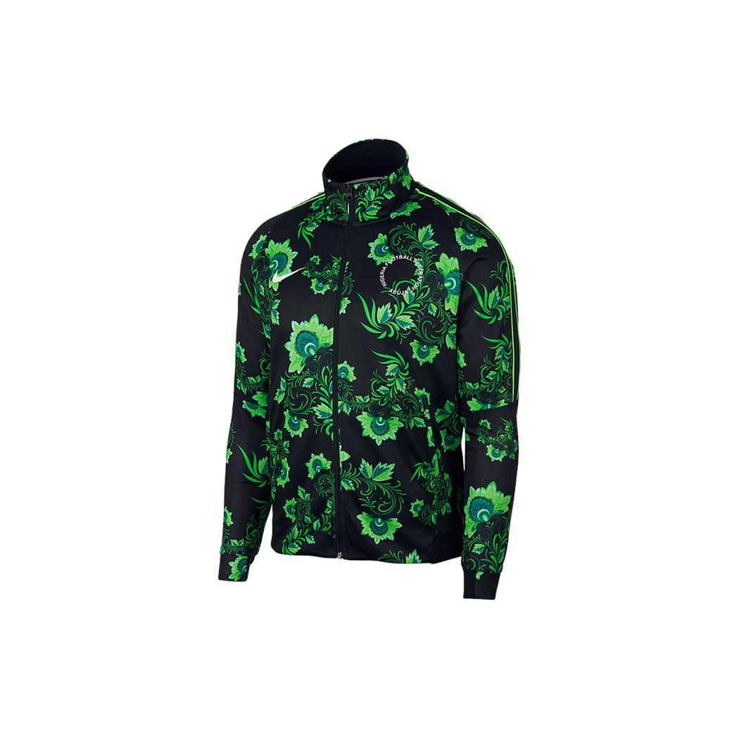 Nike Jackets Men`s Black Green Stand