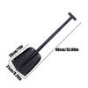 Snow Shovel Telescopic Snow Dumping Scoop Portable Mud Removal Scoop For Groundskeeper Steps Vehicle Patio Property Manager