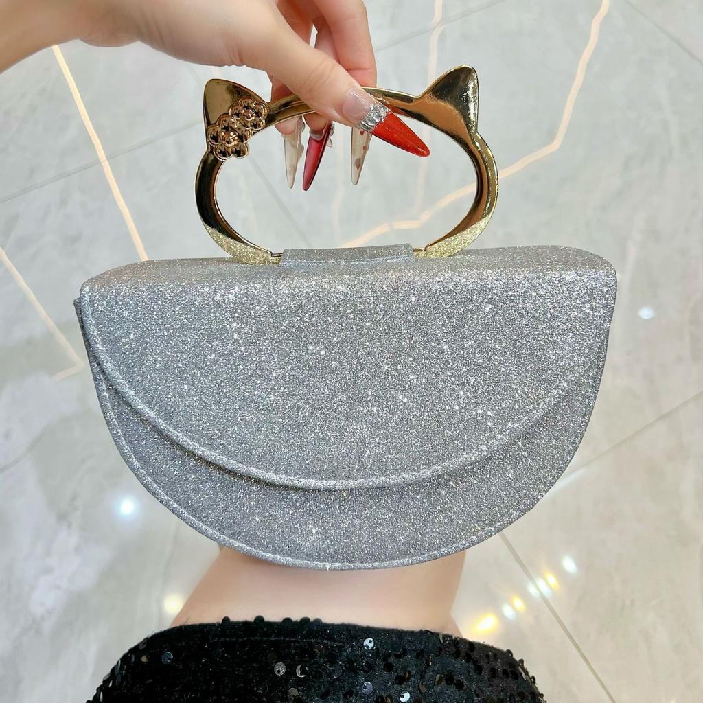 High-end, Niche Design Handbag Box for Fashionable Dinner Parties, Single-shoulder Crossbody Bag