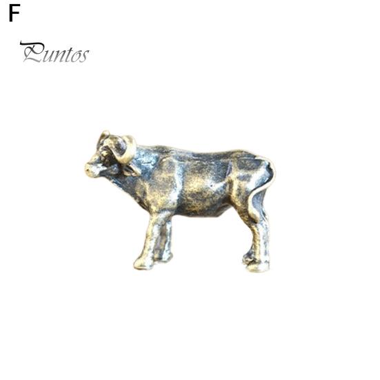 Mini Figure Statue Alloy Mini Figure Figurine Retro Micro Landscape Ornament for Potted Plants Tabletop Rockeries Bookshelf