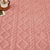 Bonenjoy Plush Bed Sheet for Winter Warm Bed Cover Queen/King Size Coral Fleece Thick Fitted Bed Sheet Drap Housse 180x200cm
