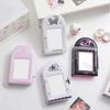 62KD 3 Inch Mini Photo Album Kpop Photo Card Holder Book Hollow Photocard Holder for Collecting Picture with 40-Pockets