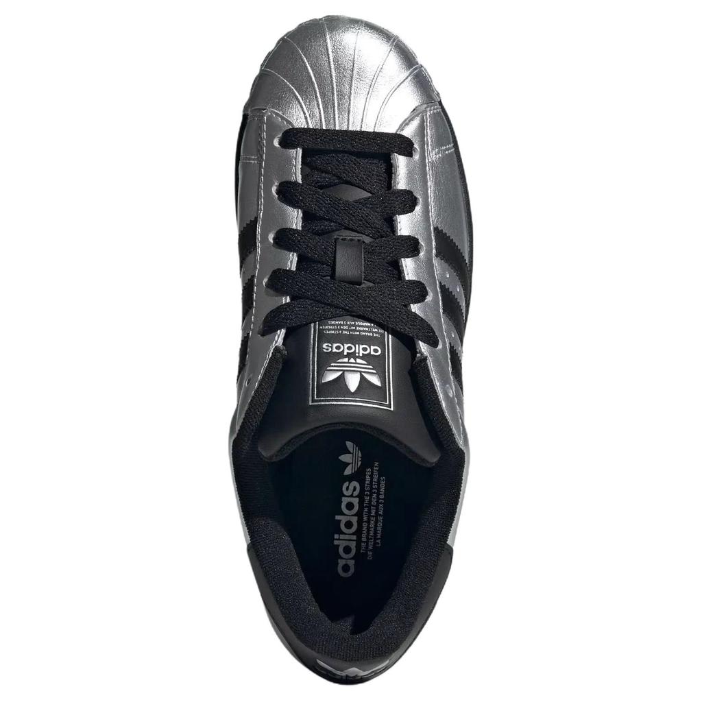 Adidas Superstar II Silver Metallic Core Black Women Sneakers Core-Black IH1599
