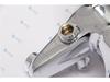 Dual-Use Copper Faucet with Dual Handles and Shower Head for Hot and Cold Basin