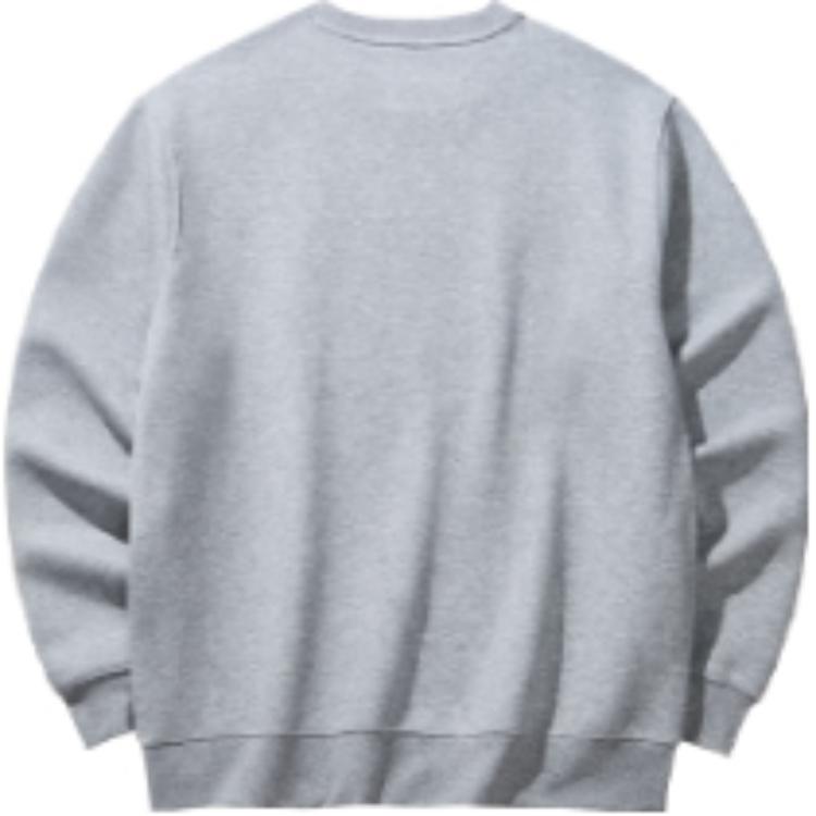 Anta Lifestyle Series Loose Fit Retro Sweatshirt Men Sweatshirt Gray 152448709-2