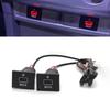 Fit For Ford Focus Mk2 2004-2011 12V/24V Car Phone Charger Socket Double QC3.0 USB Charging Port Power Adapter Accessories
