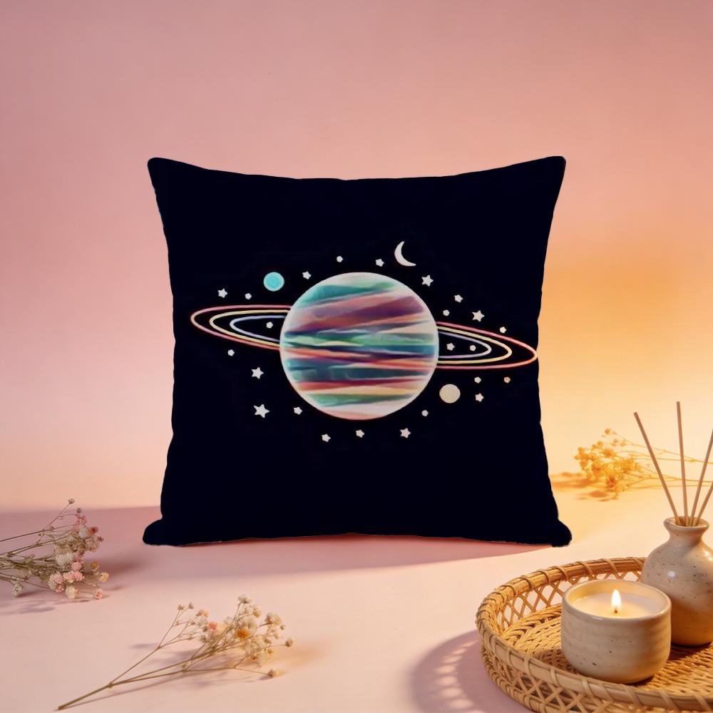 Fantazijos Animacinis Planetos Pagalvės Užvalkalas Patogus Patvarus Pagalvės Užvalkalas Daugiafunkcis Namams Biurui Automobiliui Sofai