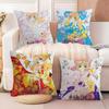 Anime C-Cardcaptor S-Sakura Pillow Case Anti-dustmite Pillowcase Invisible Zipper Silky Short Plush Sofa Cushion Cover
