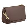 Coach Nolita 19 Studded Top Zip Closure Hammered Leather Shoulder Bag Small Women's Brown