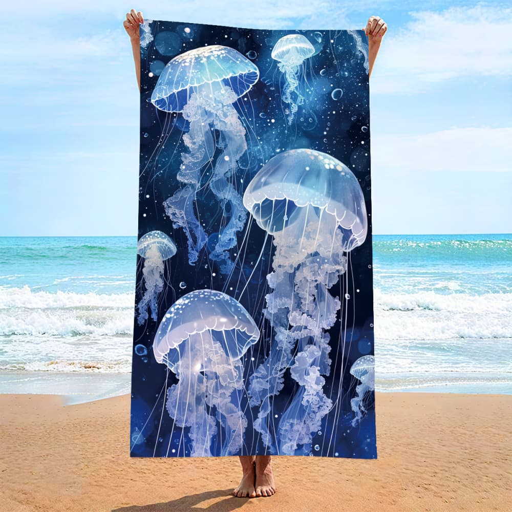 Bohemian Mandala Turtle Beach Towel Soft Microfiber Towel for Men Women Summer Beach Pool Camping Gym Yoga Travel