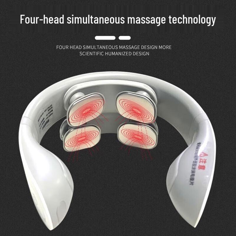 Shangheng Multifunction Neck and Shoulder Massager with Heat CN Plug (adapter Included)