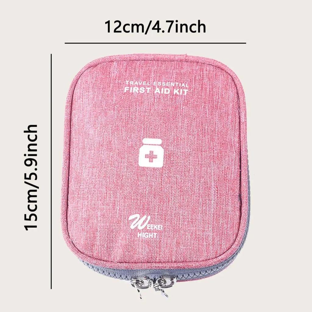 1PC-Portable Medicine Storage Bag Travel First Aid Kit Medicine Bags Organizer Useful Mini Outdoor Emergency Survival Bag