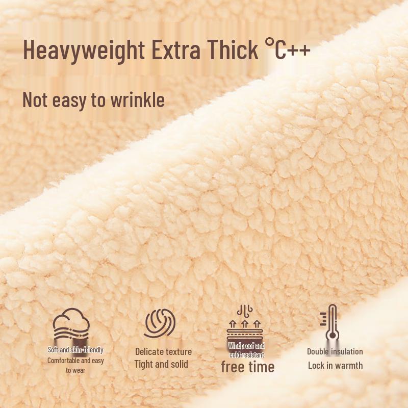 VANCL Men's Winter Fleece-Lined Tapered Casual Pants