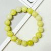 Natural Stone Beaded Bracelets for Women 10mm Round Beads Chalcedony Bangle Handmade Jewelry Gifts