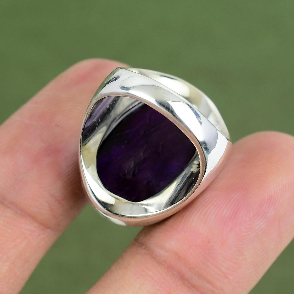 Lila Feuer Labradorit Ring 925 Sterling Silber Ring Edelstein Handgefertigter Ring Labradorit Silber Schmuck Geschenke Für Mama In Ringgröße Erhältlich