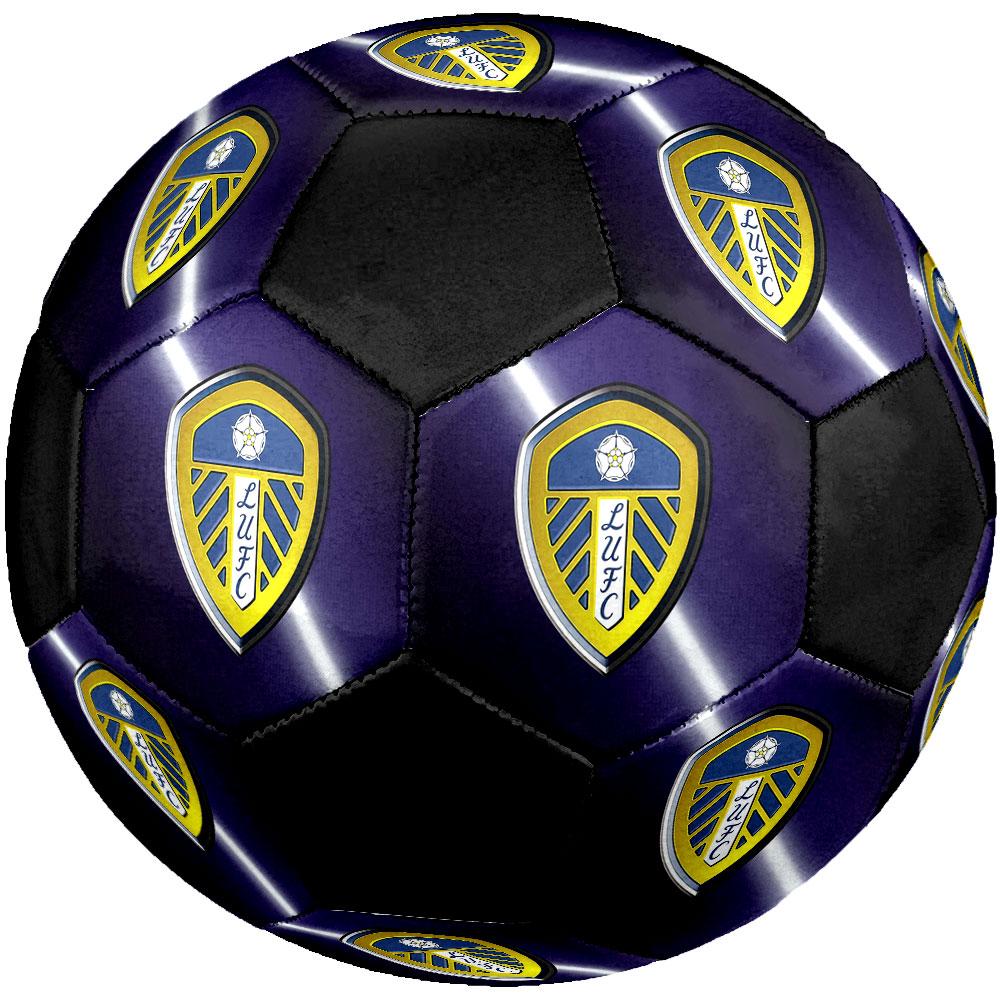 Leeds United AFC Größe 5 Fußball, Maschinengenähtes PVC, Langlebig & Hoher Rückprall, Für Alle Altersgruppen, Fanartikel, Spiele & Außenbereich.
