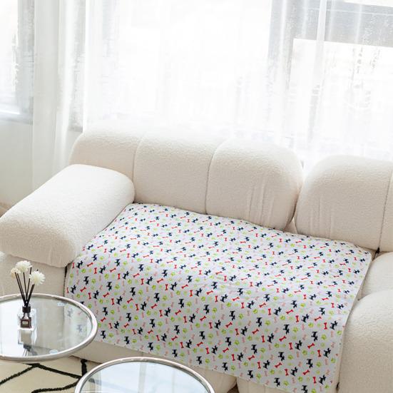 Pet Pee Pad Washable Reusable Dog Pee Pad Absorbent Leak-Proof Puppy Training Pad Non-Slip Potty Pad for Floor Couch