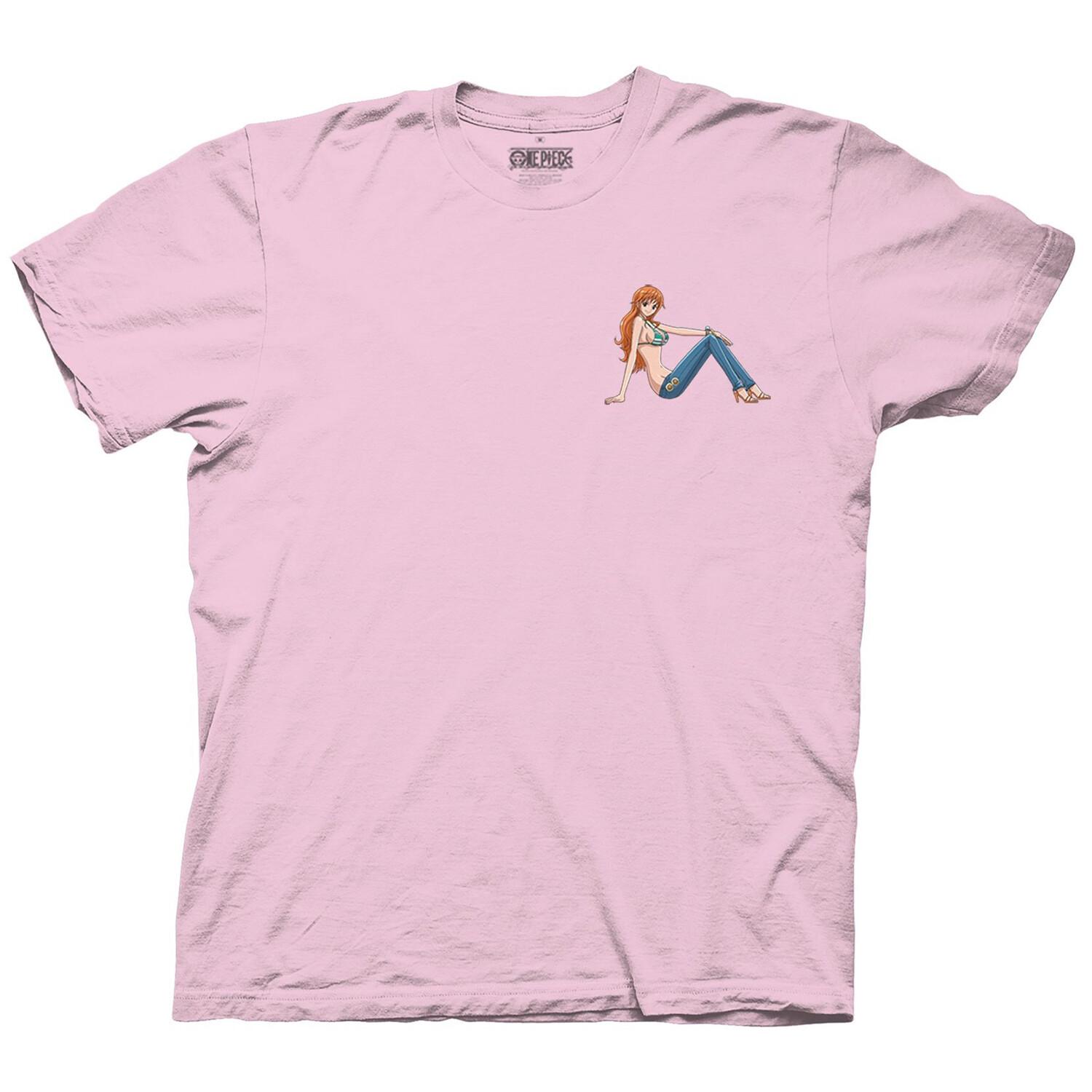 One Piece Nami Cat Burglar With Back Print Officially Licensed Adult T-shirt S