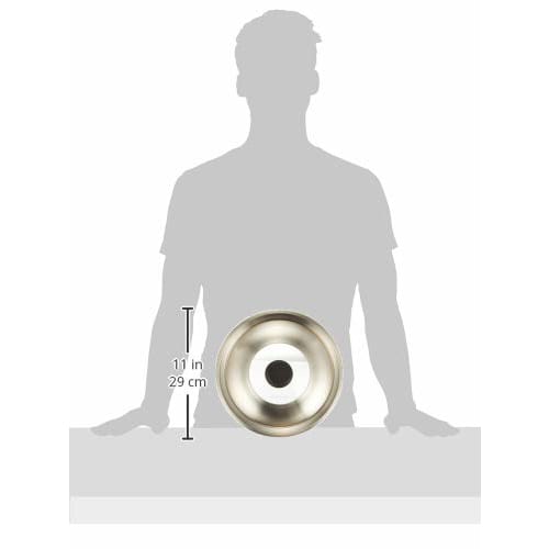 Vita Craft Frying Pan Lid, Medium, for 24cm and 26cm Inner Diameters, Stainless Steel with Glass Window, 3202