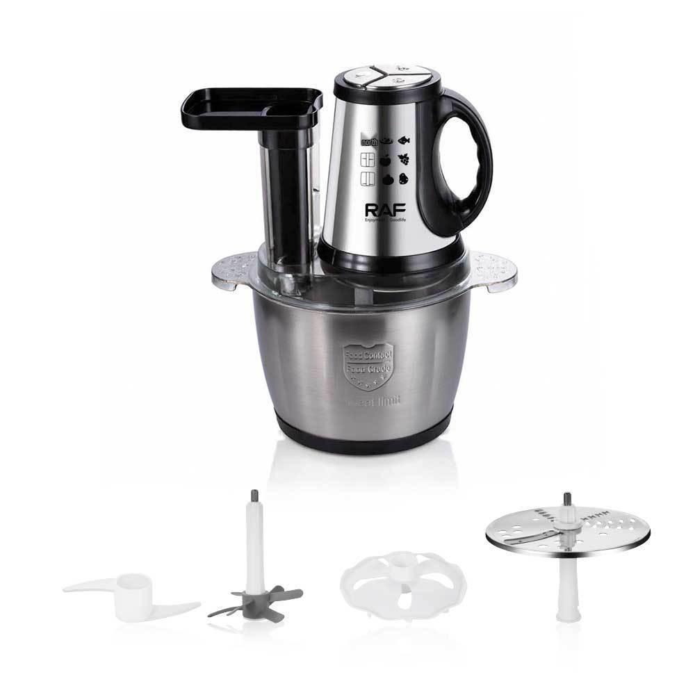 European Portable Six-in-One Electric Meat Grinder & Food Processor