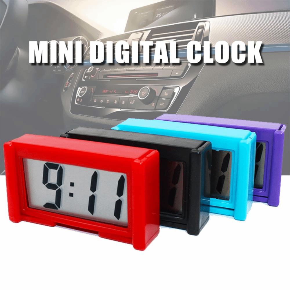 Portable Electronic LCD Screen Digital Clock Calendar Table Clock Mini