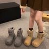 New High-top Snow Boots, Women's Cotton Shoes, Waterproof and Anti-slip Thick-soled Ankle Boots